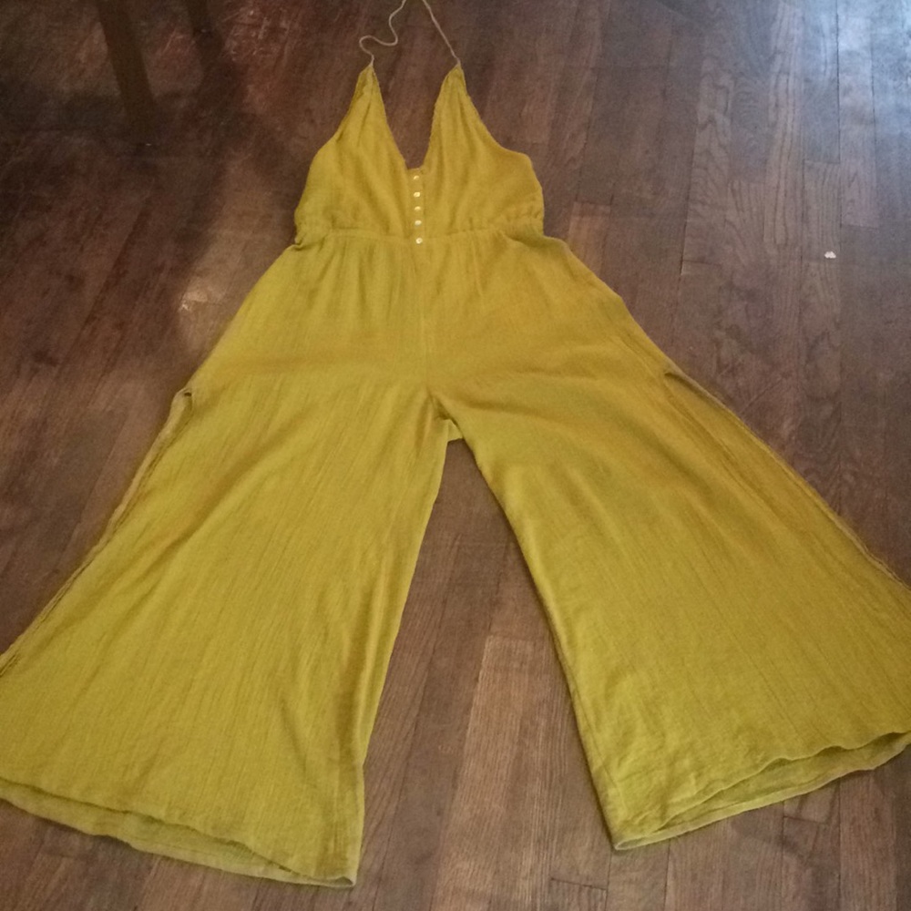 1 Day Sale !!! Free People Dark Mustard Jumper